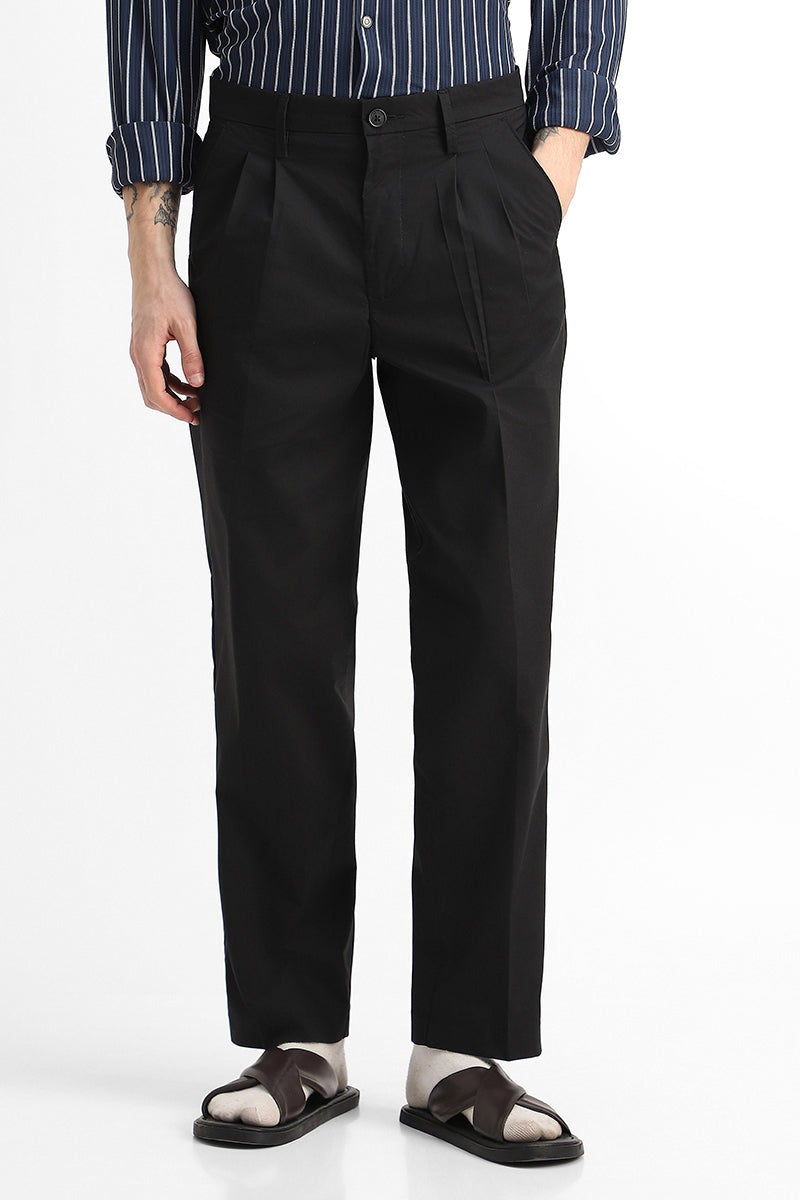 SNITCH Stretch Relaxed Fit Trousers - Image 4